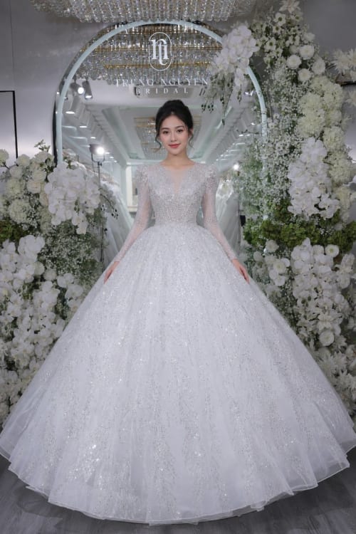 Mẫu váy cưới dòng Gold số 15 — Trung Nguyễn Bridal