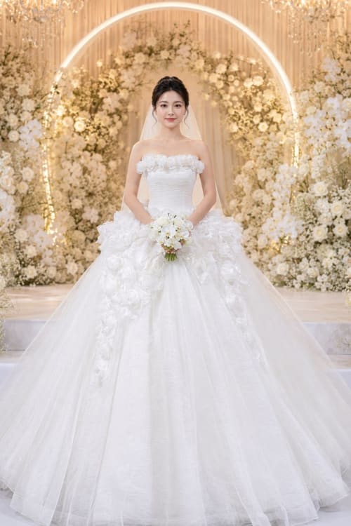 Mẫu váy cưới dòng Gold số 31 — Trung Nguyễn Bridal