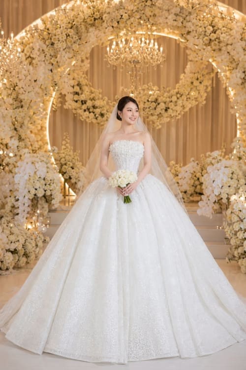 Mẫu váy cưới dòng Gold số 34 — Trung Nguyễn Bridal