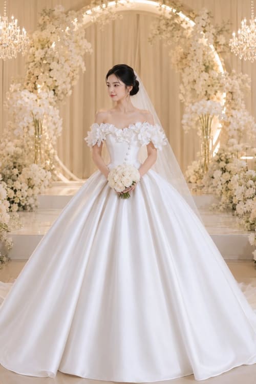 Mẫu váy cưới dòng Gold số 35 — Trung Nguyễn Bridal