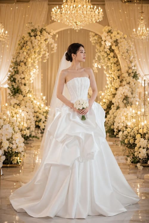 Mẫu váy cưới dòng Gold số 37 — Trung Nguyễn Bridal