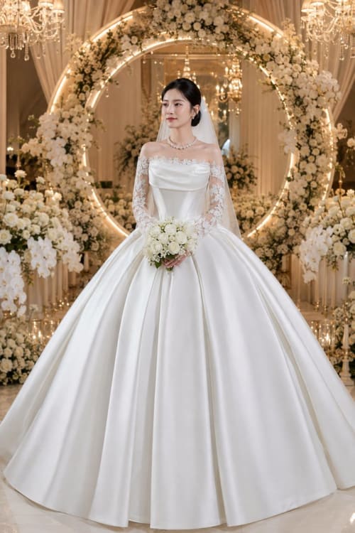 Mẫu váy cưới dòng Gold số 40 — Trung Nguyễn Bridal