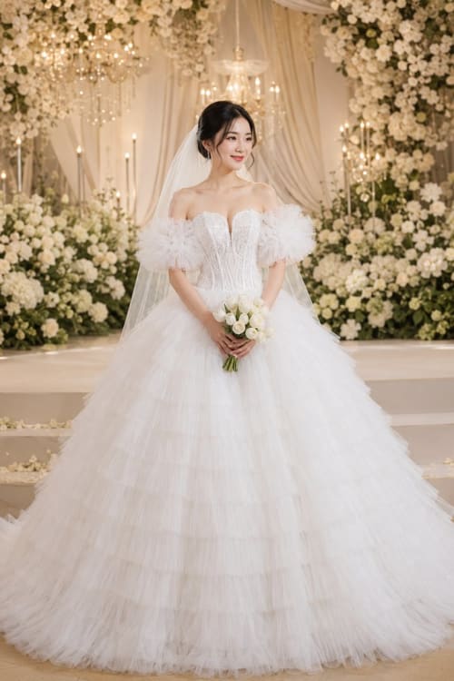 Mẫu váy cưới dòng Gold số 43 — Trung Nguyễn Bridal