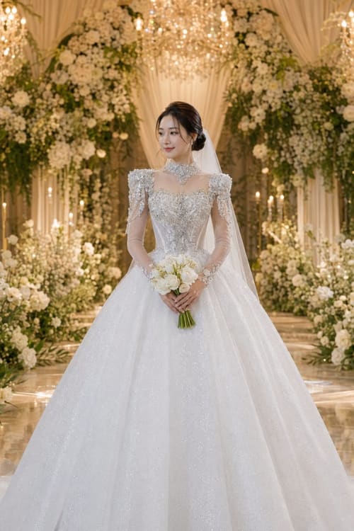 Mẫu váy cưới dòng Gold số 45 — Trung Nguyễn Bridal