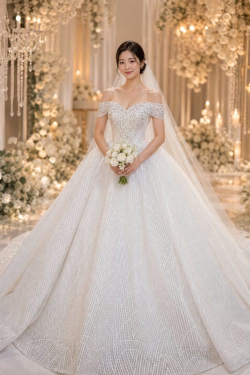 Mẫu váy cưới dòng Gold số 46 — Trung Nguyễn Bridal