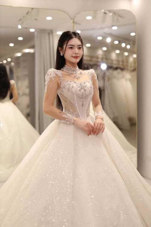 Mẫu váy cưới dòng Gold số 58 — Trung Nguyễn Bridal