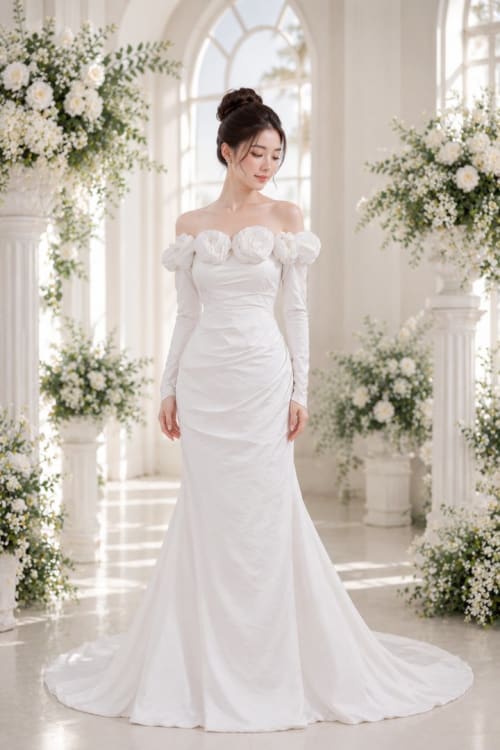 Mẫu váy cưới dòng Silver số 3 — Trung Nguyễn Bridal