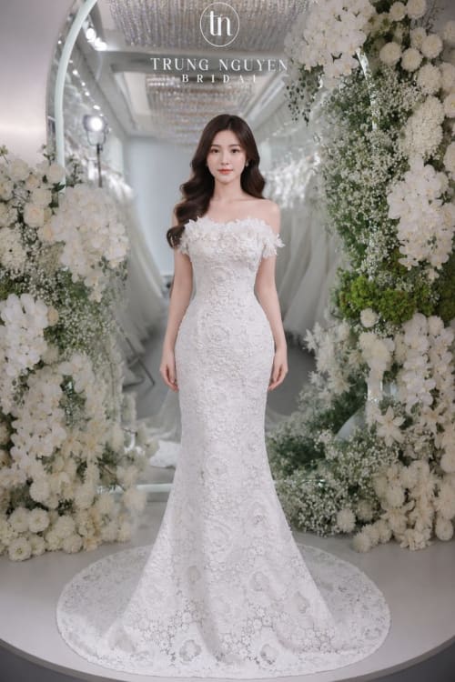 Mẫu váy cưới dòng Silver số 7 — Trung Nguyễn Bridal