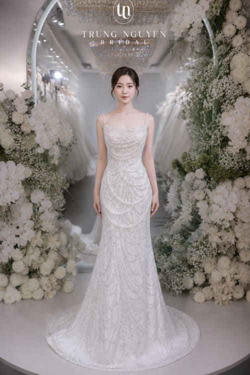 Mẫu váy cưới dòng Silver số 12 — Trung Nguyễn Bridal