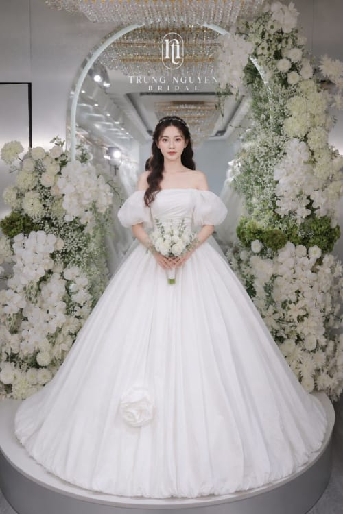 Mẫu váy cưới dòng Silver số 24 — Trung Nguyễn Bridal
