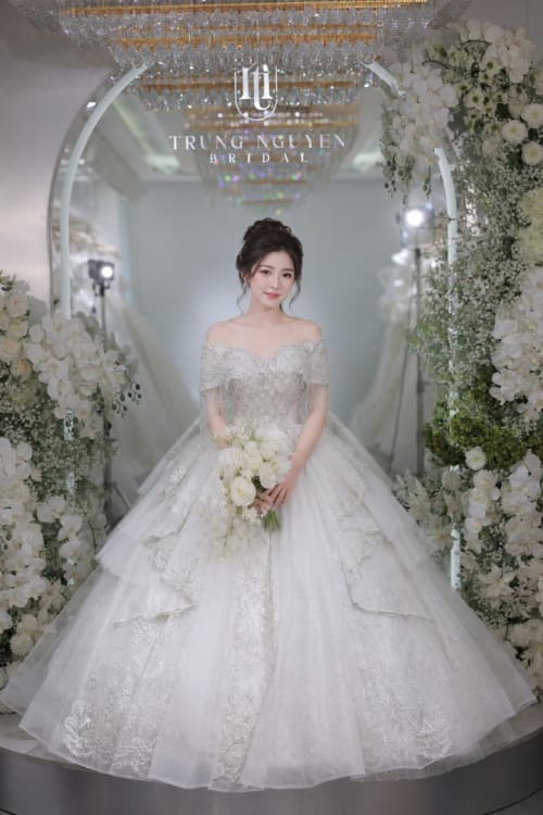 Mẫu váy cưới dòng Silver số 31 — Trung Nguyễn Bridal