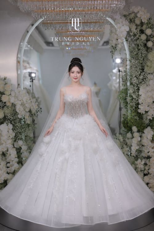 Mẫu váy cưới dòng Silver số 37 — Trung Nguyễn Bridal