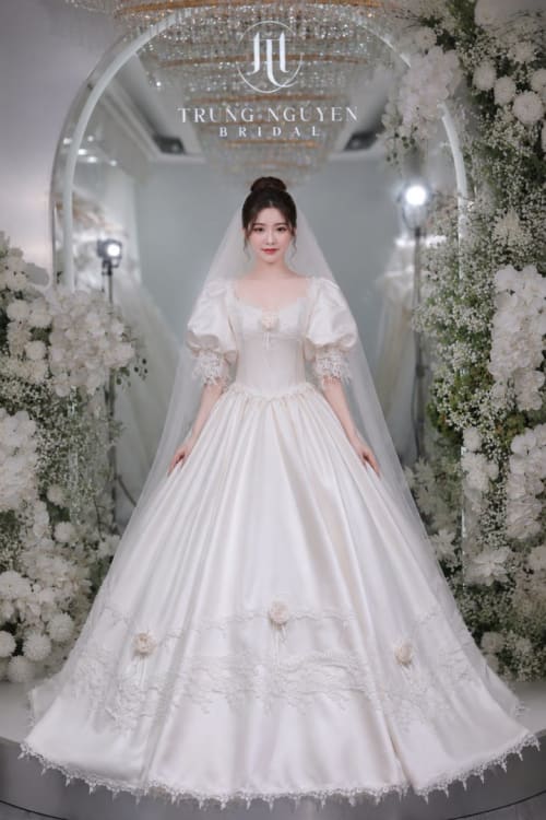 Mẫu váy cưới dòng Silver số 38 — Trung Nguyễn Bridal