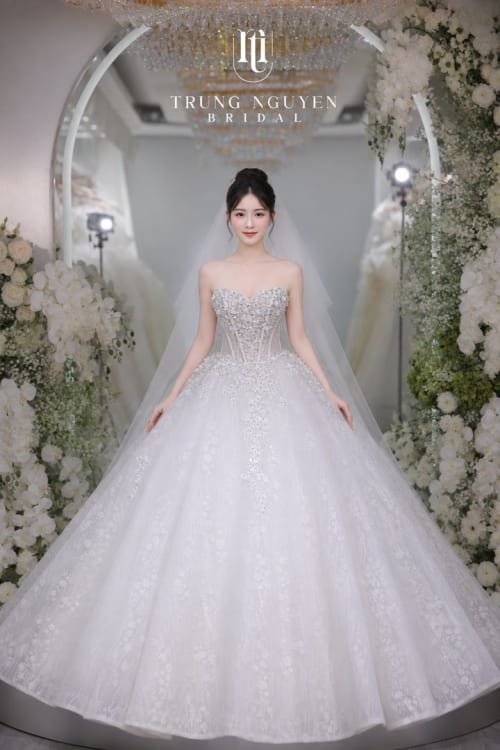 Mẫu váy cưới dòng Silver số 41 — Trung Nguyễn Bridal