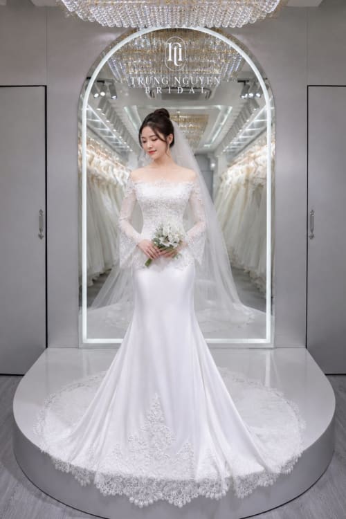 Mẫu váy cưới dòng Silver số 48 — Trung Nguyễn Bridal