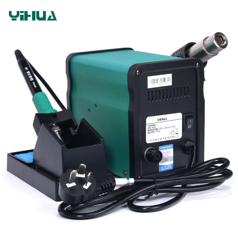 🔥 Station de Soudage & Dessoudage Professionnelle 2-en-1 : YIHUA 898D 🛠️⚡ — photo 4 sur 6
