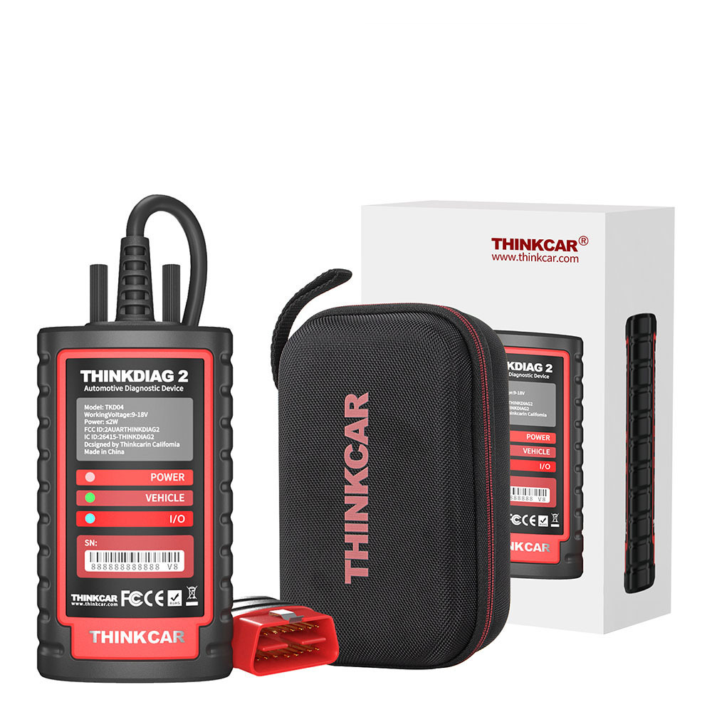 🚗 Scanner de Diagnostic Professionnel Bluetooth : THINKCAR ThinkDiag 2 (Support CAN-FD) 📱🔧