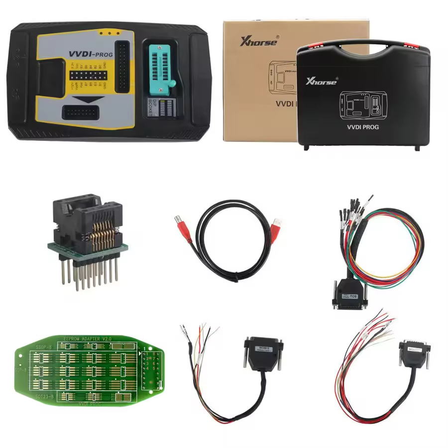 ⚡ Programmateur Électronique & Serrurerie Pro : Xhorse VVDI PROG (Pack avec Adaptateurs) 🚗🔑 — photo 2 sur 6