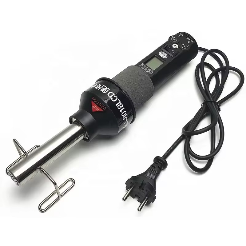 🔥 Pistolet à Air Chaud Numérique Portable (GJ-8018LCD) + Kit 9 Buses 🛠️⚡ — photo 3 sur 6