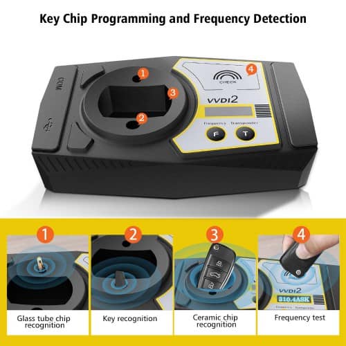 👑 Programmeur de Clés & Diagnostic Haut de Gamme : Xhorse VVDI2 (Version Complète / FULL) 🚗🔑 — photo 2 sur 6