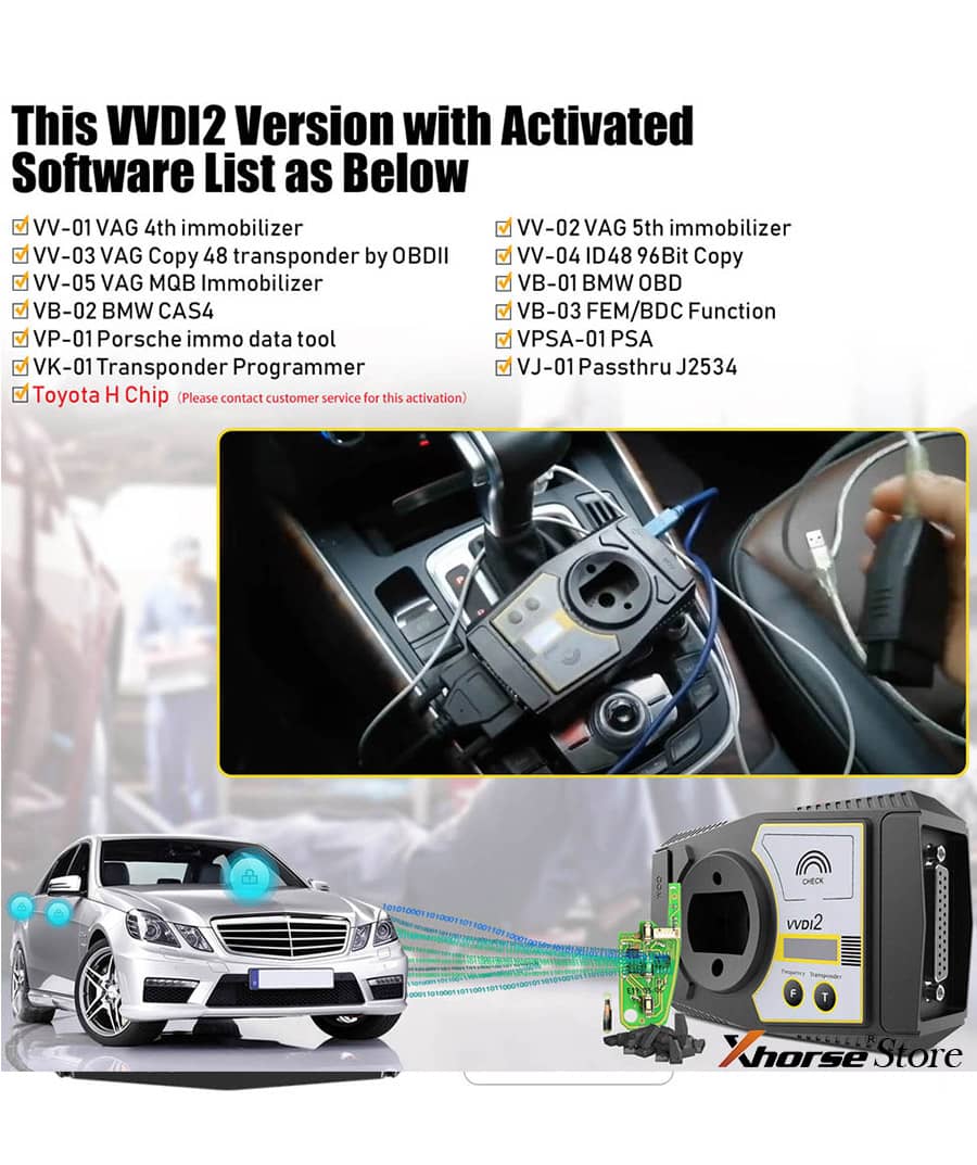 👑 Programmeur de Clés & Diagnostic Haut de Gamme : Xhorse VVDI2 (Version Complète / FULL) 🚗🔑 — photo 5 sur 6
