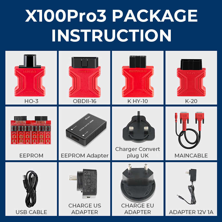 🔑 Programmeur de Clés Automobile & Scanner OBD2 : XTOOL X100 PRO3 (Mises à jour GRATUITES à VIE !) 🚗💻 — photo 4 sur 10