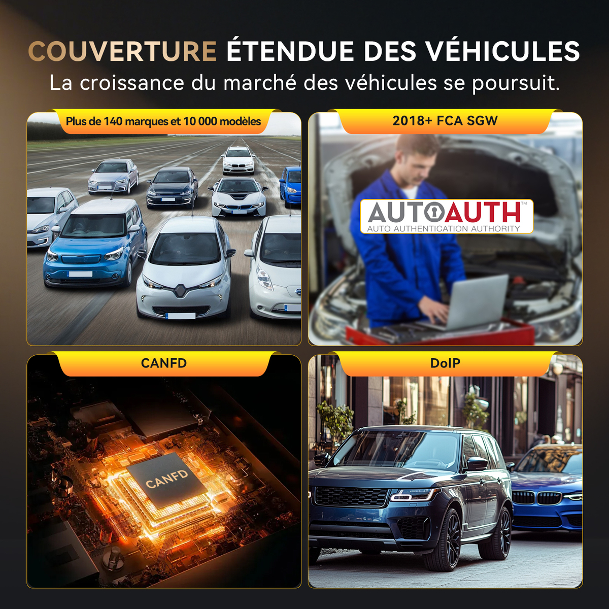 🚀 Valise de Diagnostic Sans Fil Haut de Gamme : THINKCAR THINKSCAN 689BT (Mises à jour GRATUITES à VIE !) 💻🔧 — photo 6 sur 6