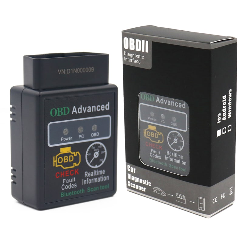 📱 Mini Scanner Auto Bluetooth OBD2 (V02H4 / OBD Advanced) 🚗🔍 — photo 1 sur 8