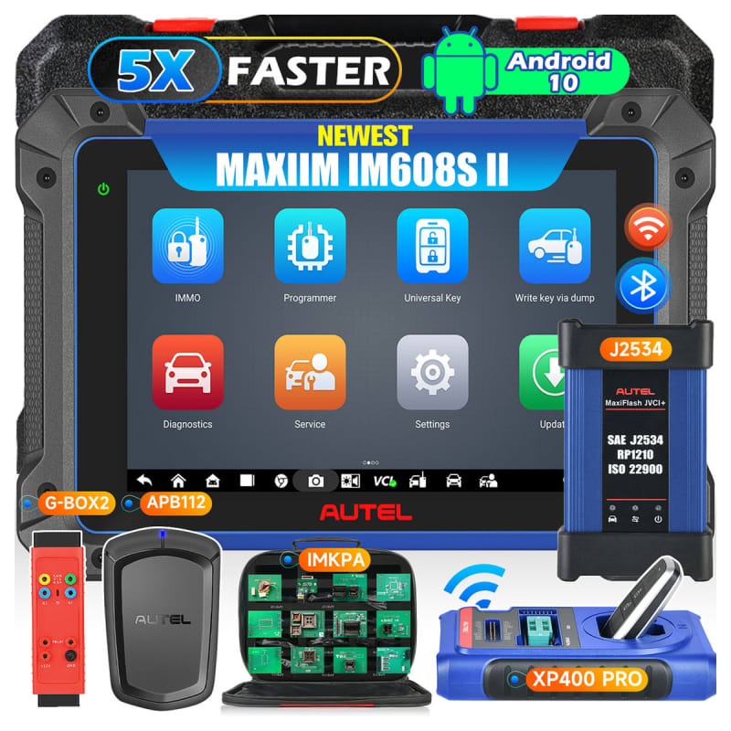 👑 Valise de Programmation de Clés & Diagnostic Ultime : Autel MaxiIM IM608S II (Pack PRO Complet) 🚗🔑 — photo 1 sur 6
