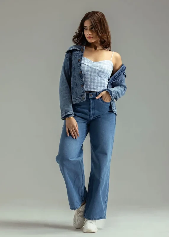 Cropped Denim Jacket