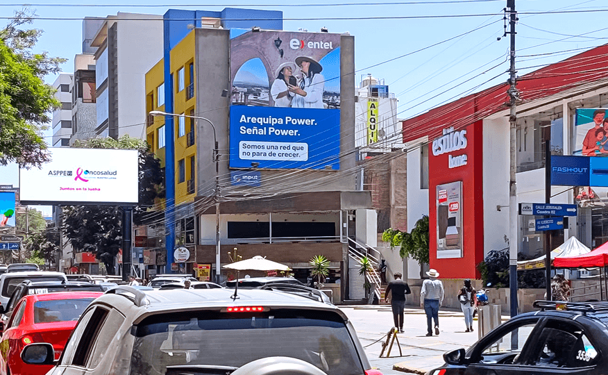 Banderola publicitaria de Input