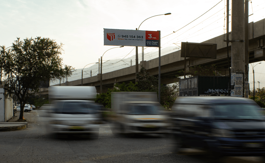 Señalética publicitaria de Input