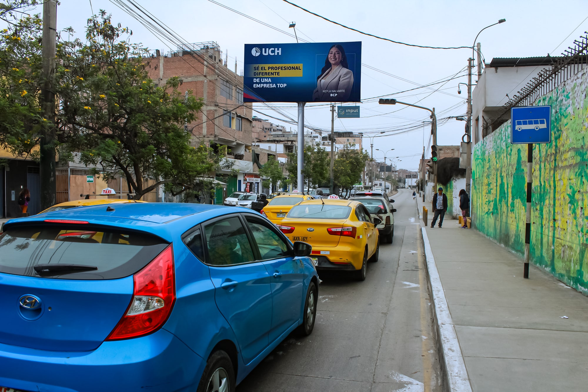 Panel publicitario en SUR-001 A