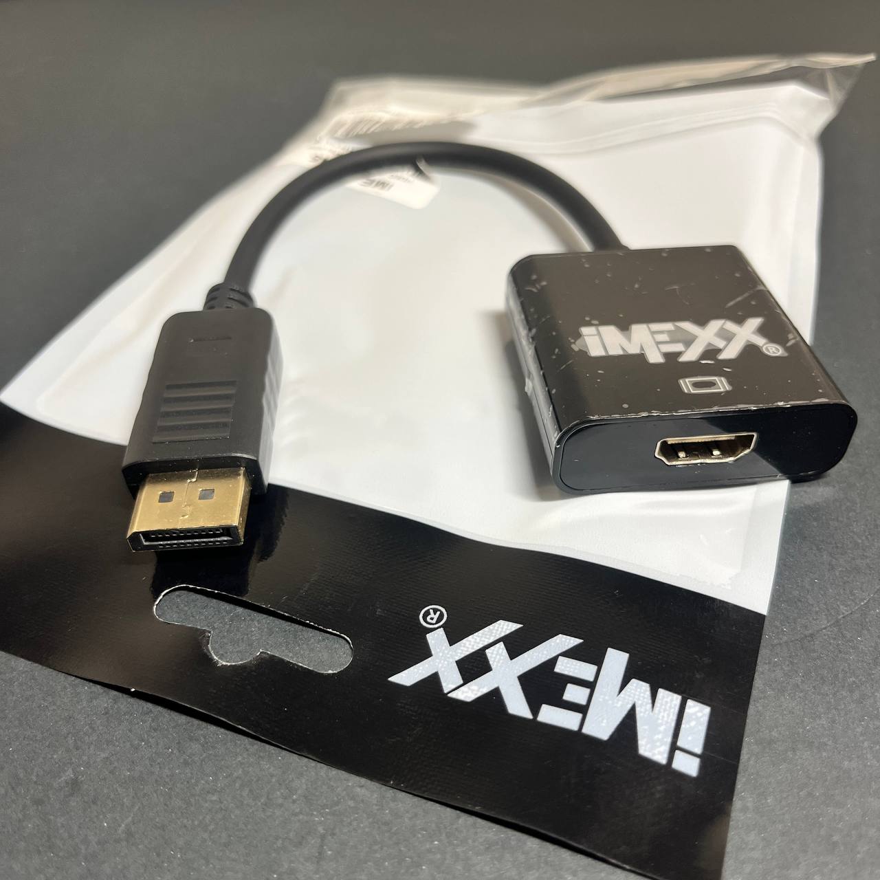 Adaptador iMEXX DisplayPort a HDMI Macho a Hembra