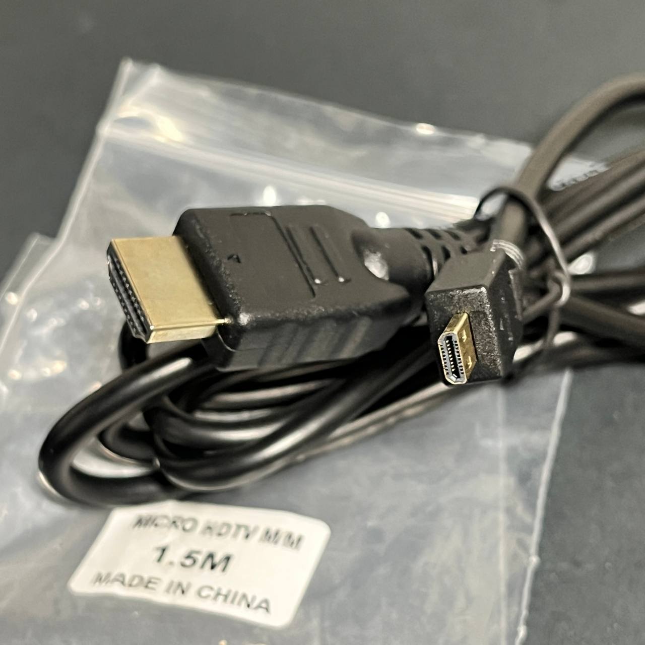 Cable Adaptador HDMI a Micro HDMI 1.5 metros Macho a Macho