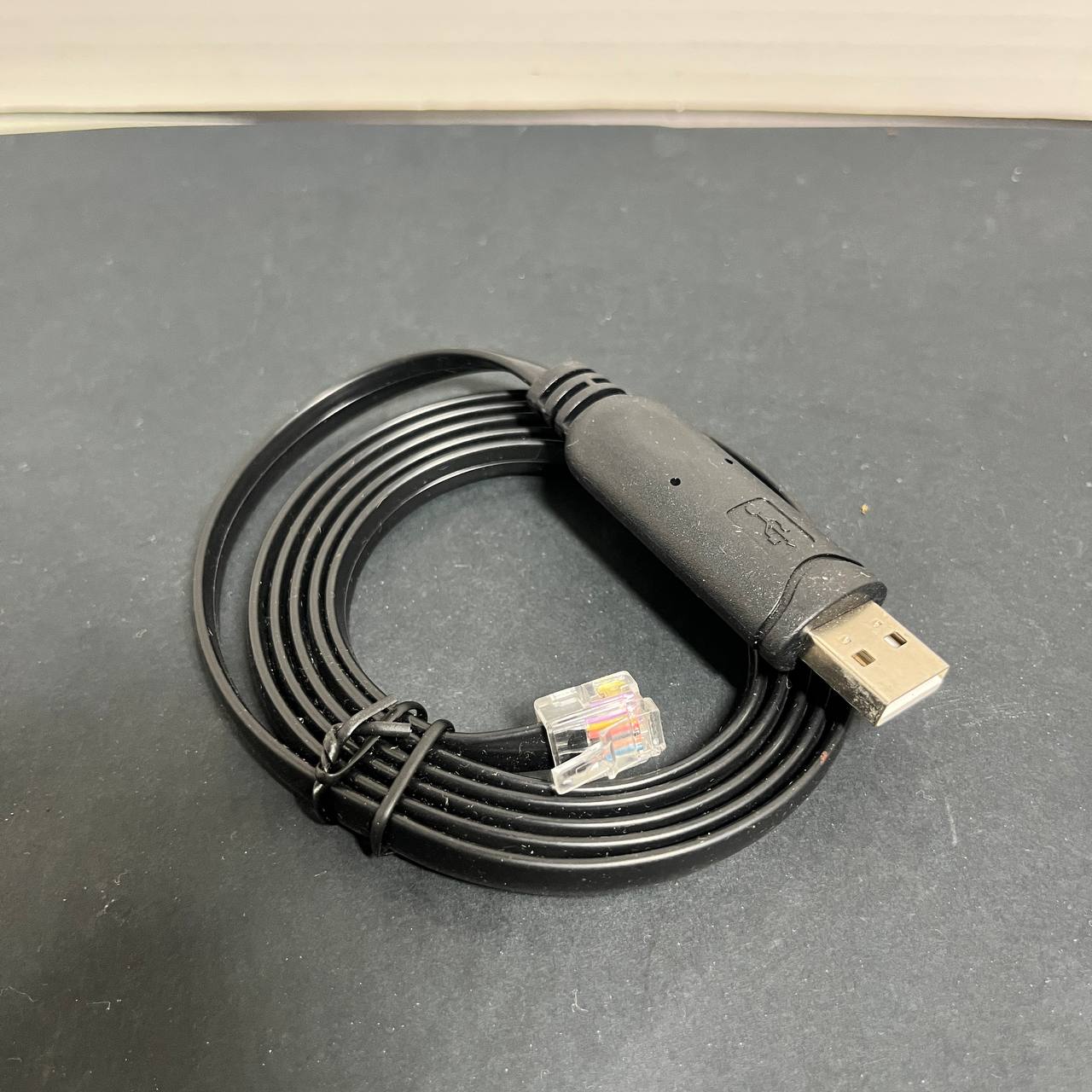 Cable Adaptador USB a RJ11 4P4C Serie Consola TTL para Configuración de Dispositivos