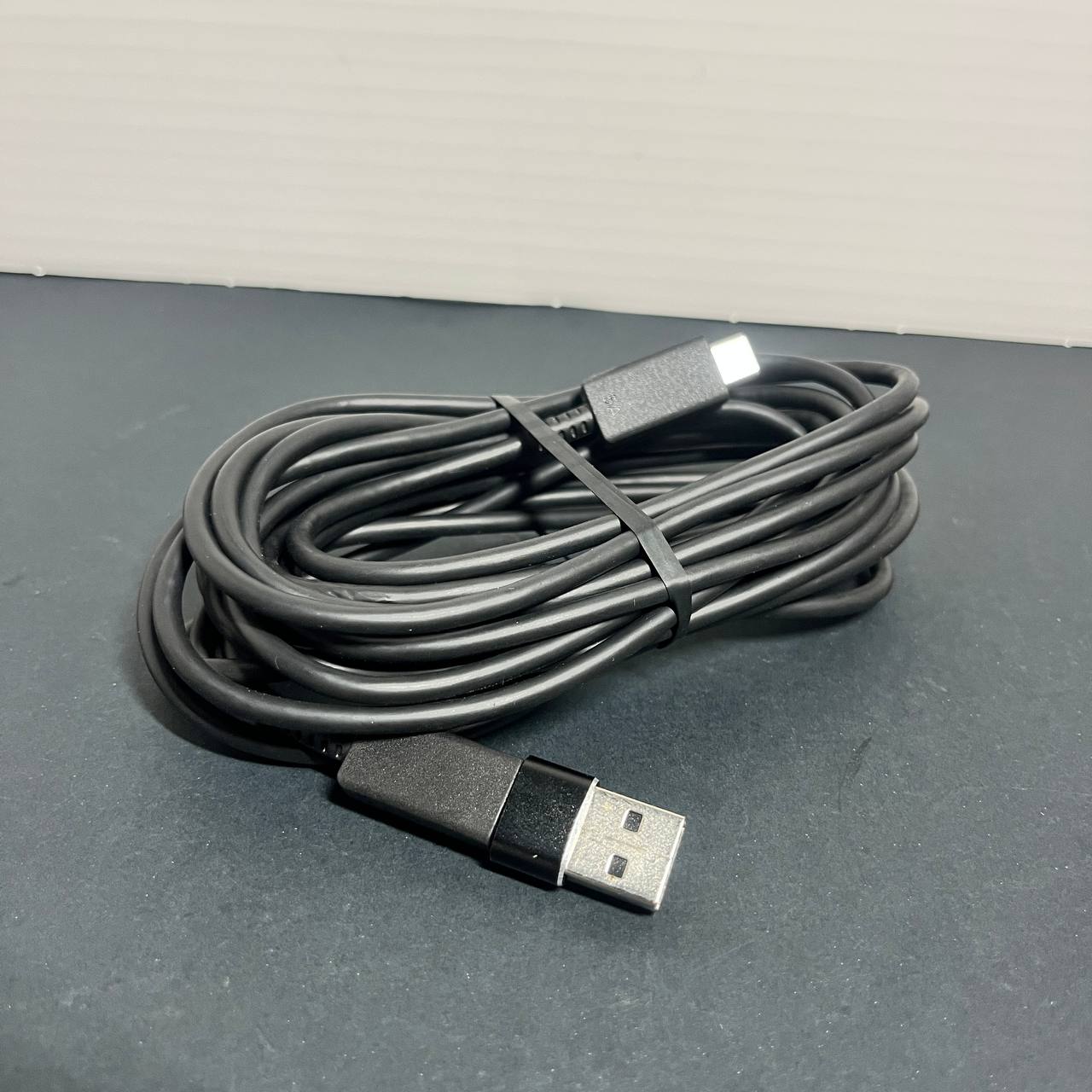 Cable USB-C a USB-C de 3.5 Metros (Extra Largo) + Adaptador USB Normal