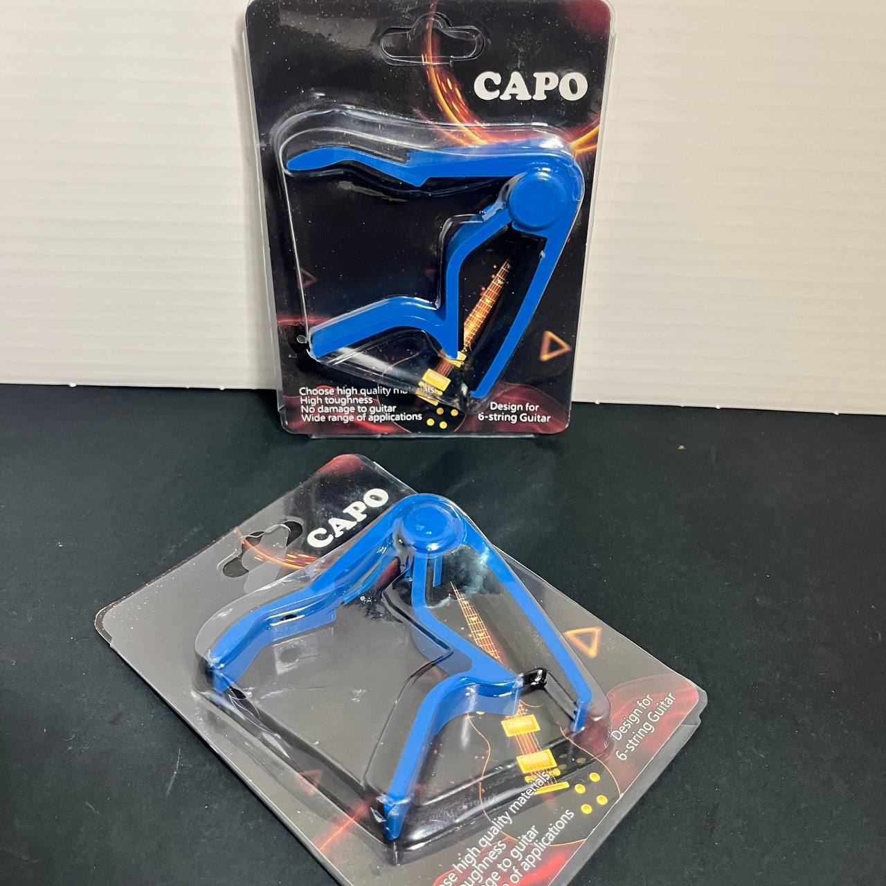Capo de Guitarra tipo Pinza de Aluminio para Instrumentos de Cuerda