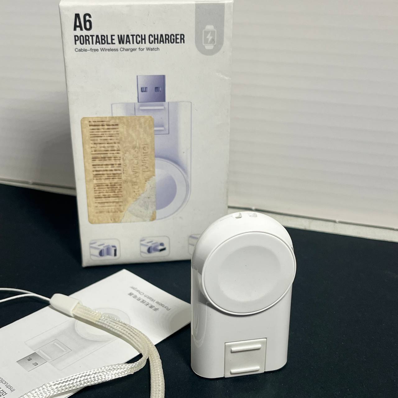 Cargador Magnético Portátil USB para Apple Watch (Series 1-9 / SE / Ultra) - Sin Cables