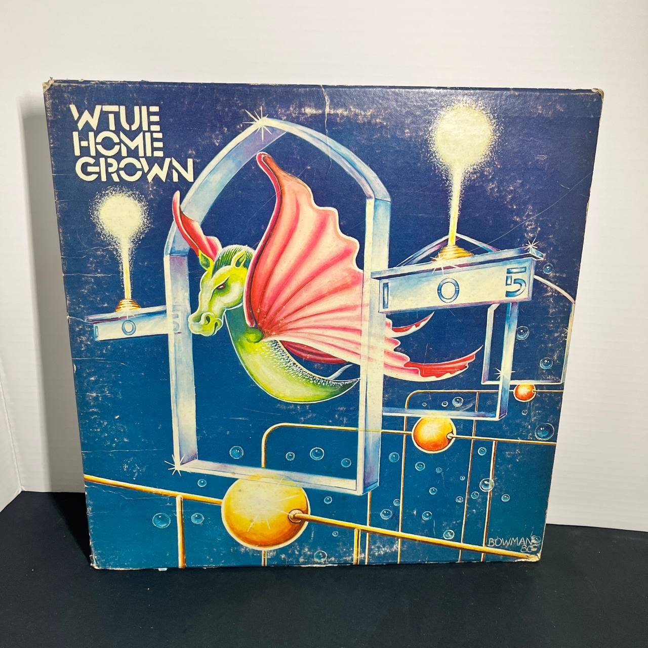 Disco Vinilo LP WTUE Home Grown 5, Álbum Recopilatorio Radio Rock