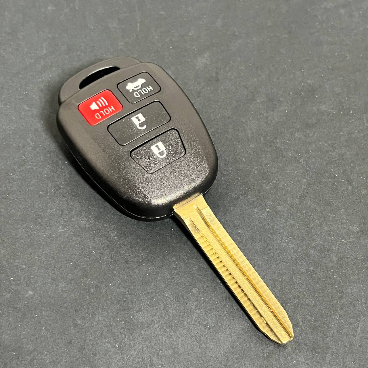 Llave Control Remoto Toyota con G Chip (4 Botones) -control remoto integrado (Key Fob) de repuesto