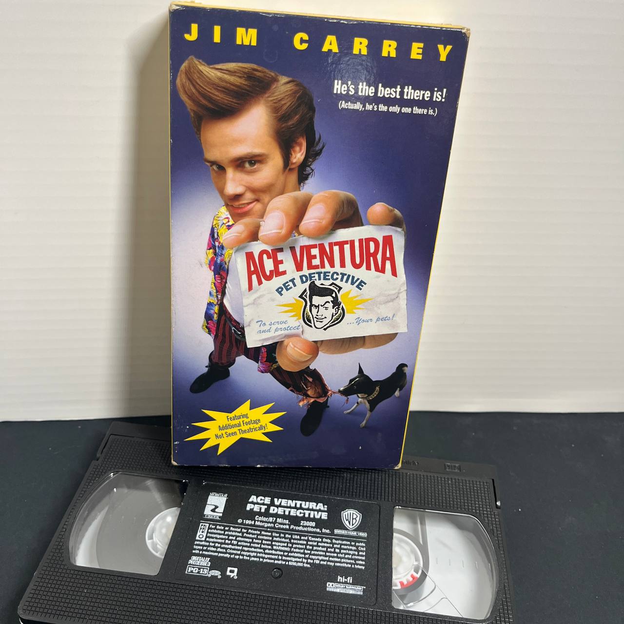 Película Ace Ventura: Pet Detective en Formato VHS - Edición 1994