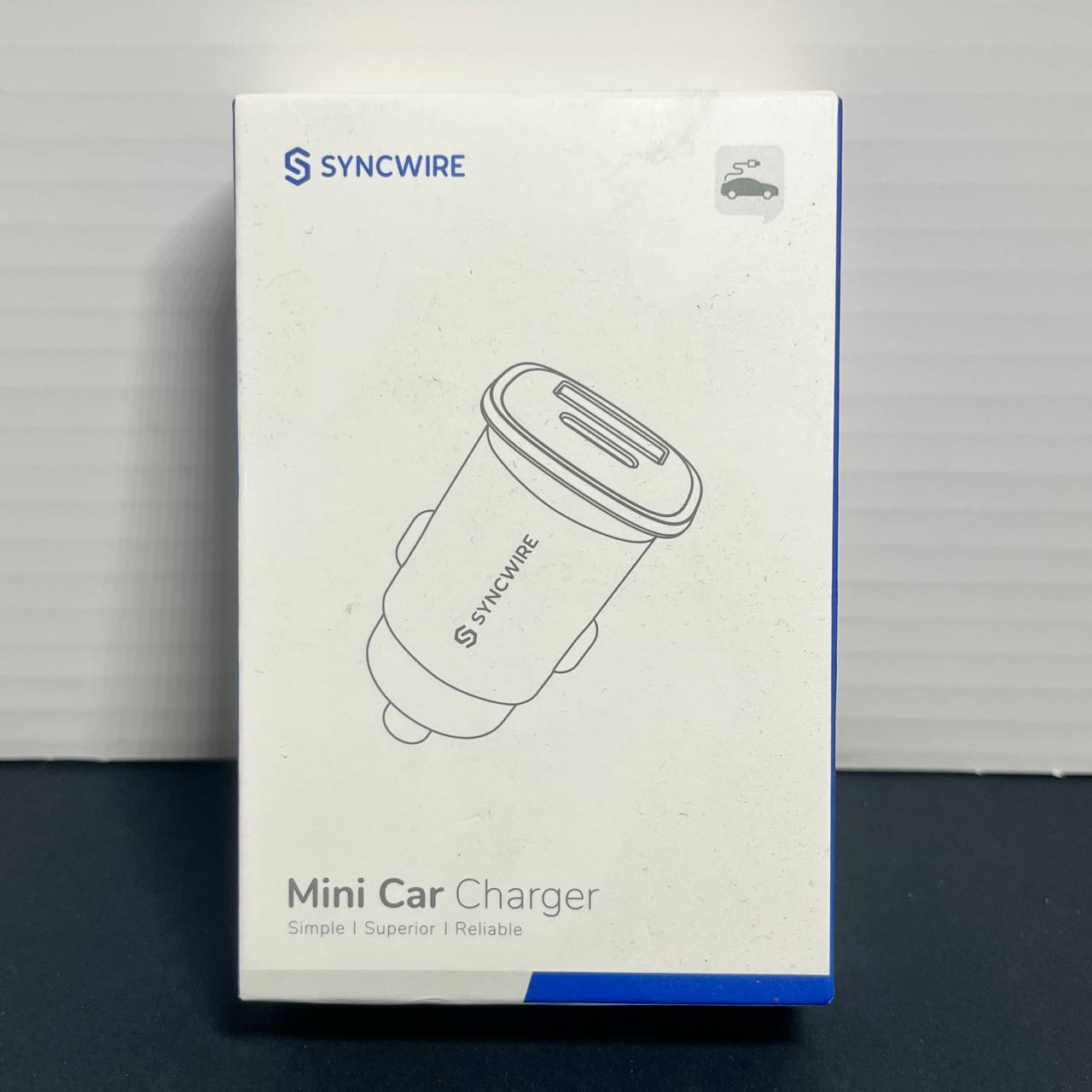 Syncwire Cargador Coche Dual 60W PD QC con Cable USB-C Espiral