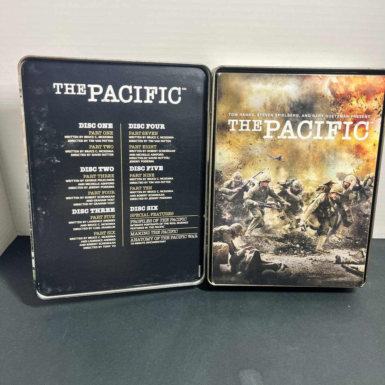 The Pacific Edición Limitada Blu-ray Colección Completa en Caja Metálica