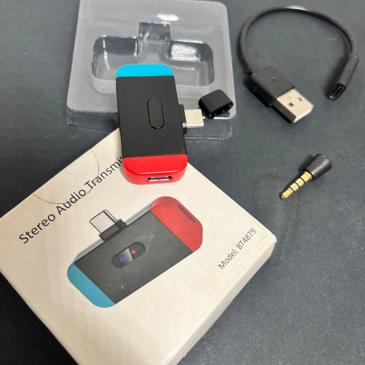 Transmisor Bluetooth USB-C para Audífonos Inalámbricos | Nintendo Switch, PS4, PS5 y PC