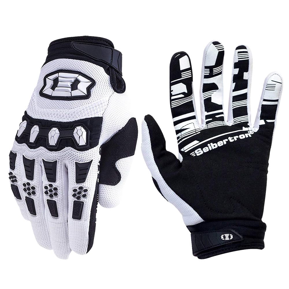 Seibertron Dirtpaw Guantes unisex BMX MX ATV MTB para bicicleta de montaña todoterreno