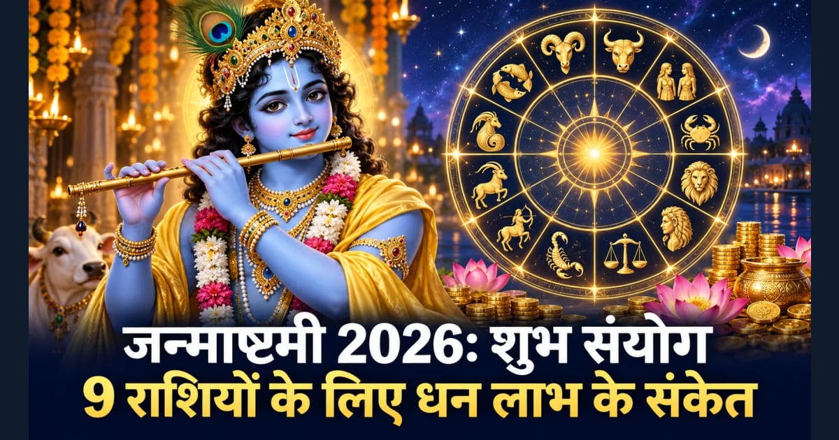 कृष्ण जन्माष्टमी 2026 राशिफल