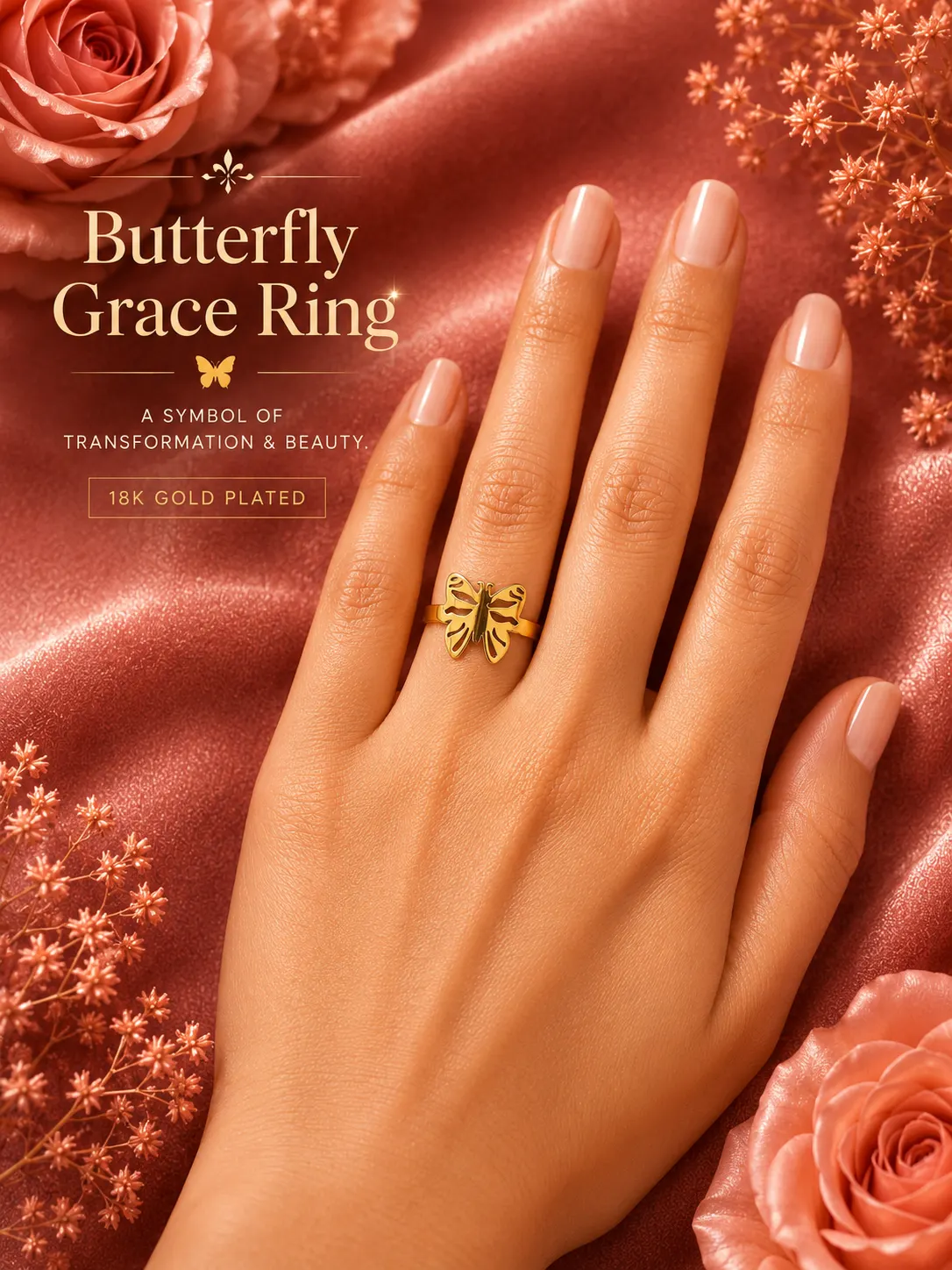 Butterfly Grace Ring