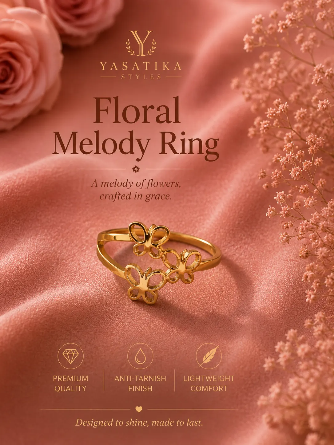 Floral Melody Ring
