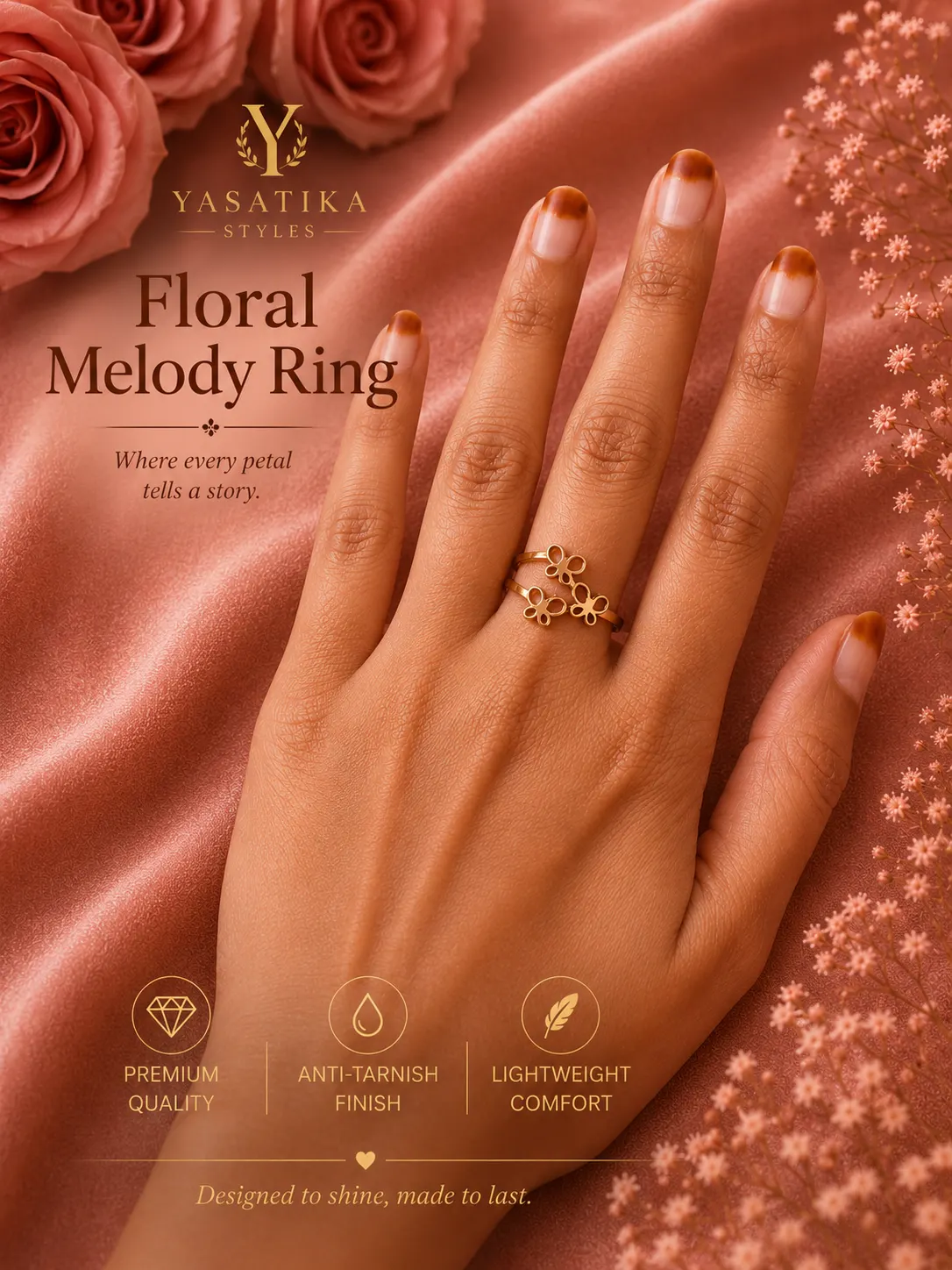 Floral Melody Ring